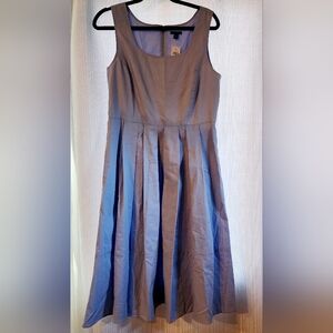 Ann Taylor Light Blue Midi Dress